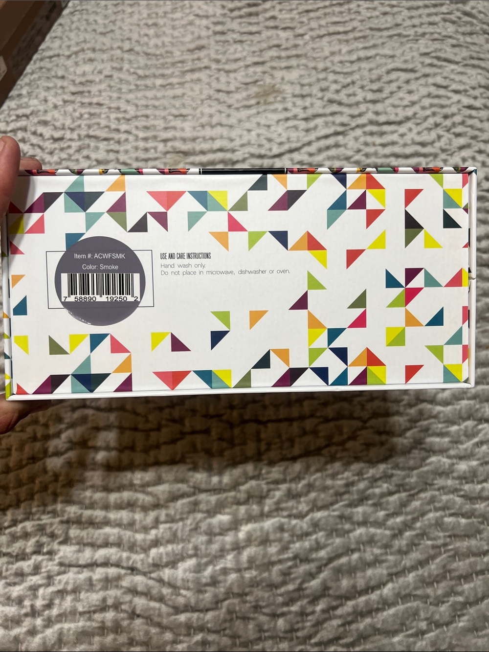 Apeloig Collection Decorative Box - Multicolor Geometric - Picture 5 of 7